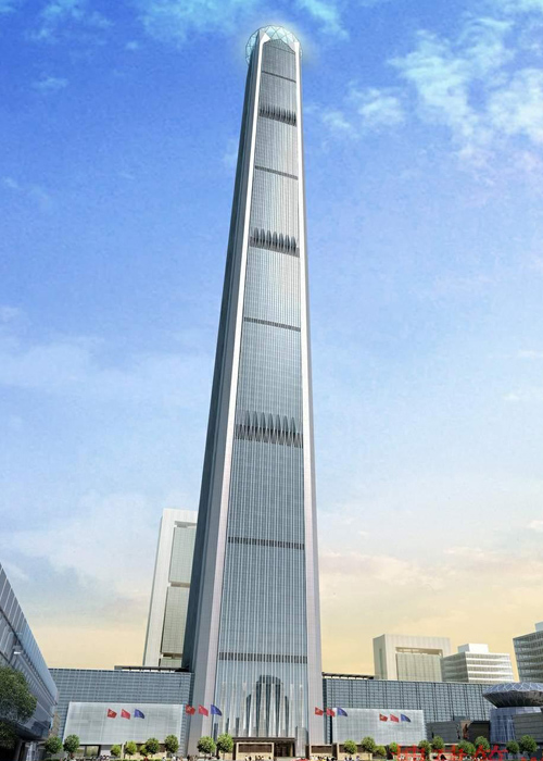 天津117大厦597m